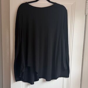 lululemon athletica Black Long Sleeve Top XL